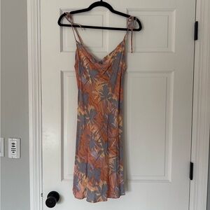 Floral Spaghetti Strap Dress